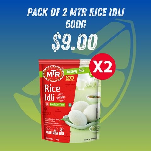 MTR Rice Idli 500g X2