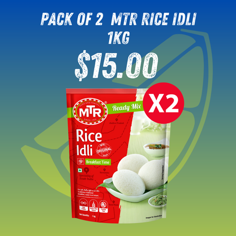 MTR Rice Idli 1kg X2
