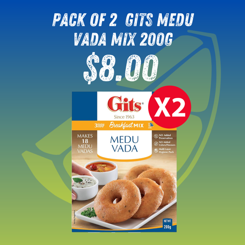 Gits Medu Vada Mix 200g X2