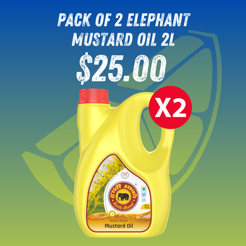 Elephant Mustard Oil 2L X2