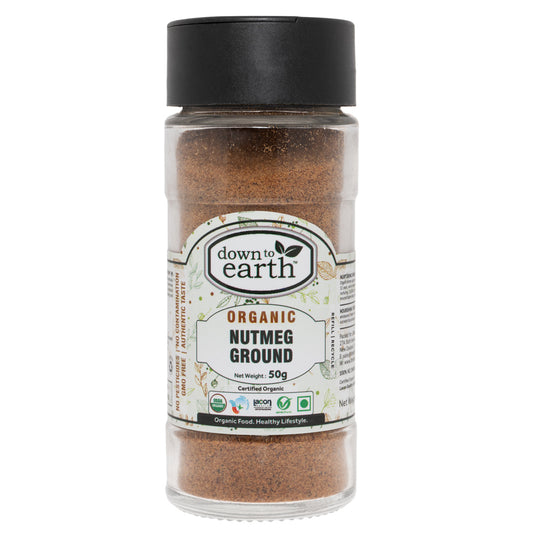 Down To Earth Organic Nutmeg Ground 50g