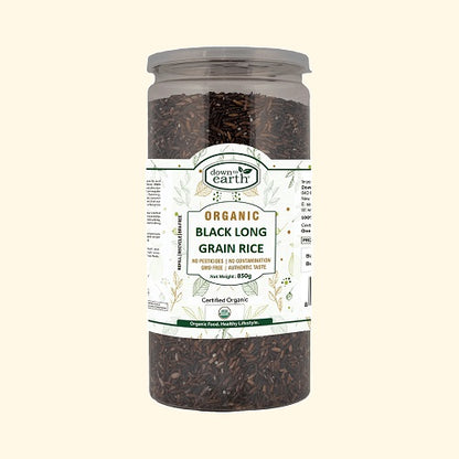 Organic Black Rice 770g (Down To Earth)