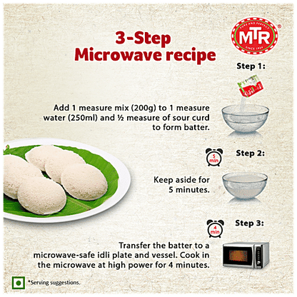 MTR Rice Idli Mix 500g