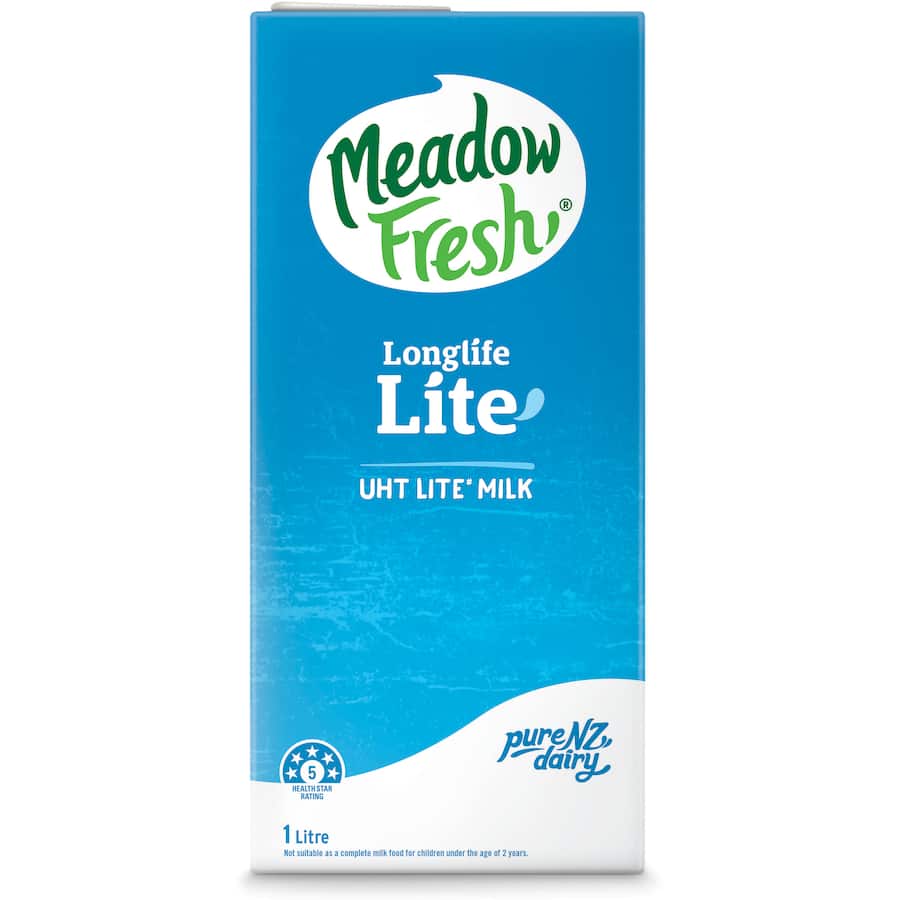 Meadow Fresh UHT Milk Lite 1L