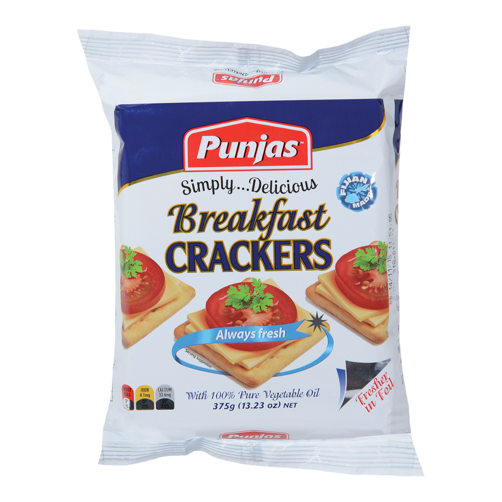 Punjas Breakfast Crackers  375Gm