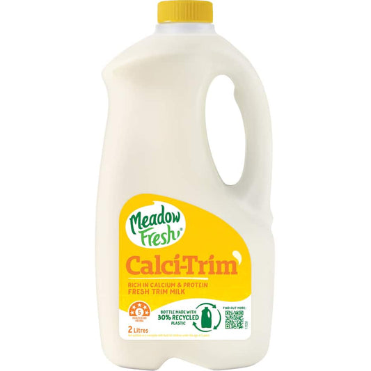 Meadow Fresh Calci-Trim Milk Plastic 2l