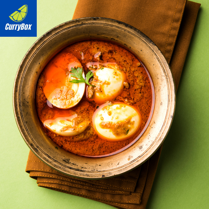 Egg Curry with Basmati Rice – CurryBox (Serves 4)