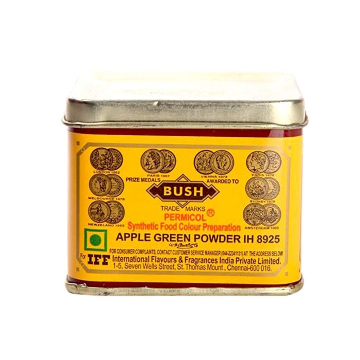 Bush Apple Green Food Colour 100g