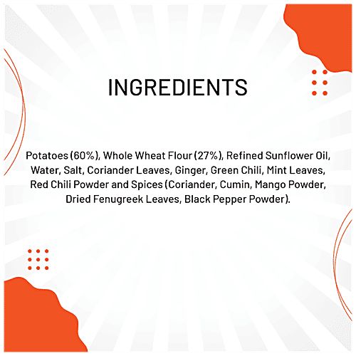 Frozen Aloo Paratha 400g - 4 Pieces (Haldirams)