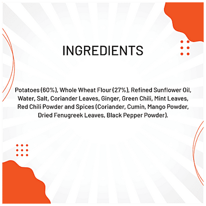 Frozen Aloo Paratha 400g - 4 Pieces (Haldirams)