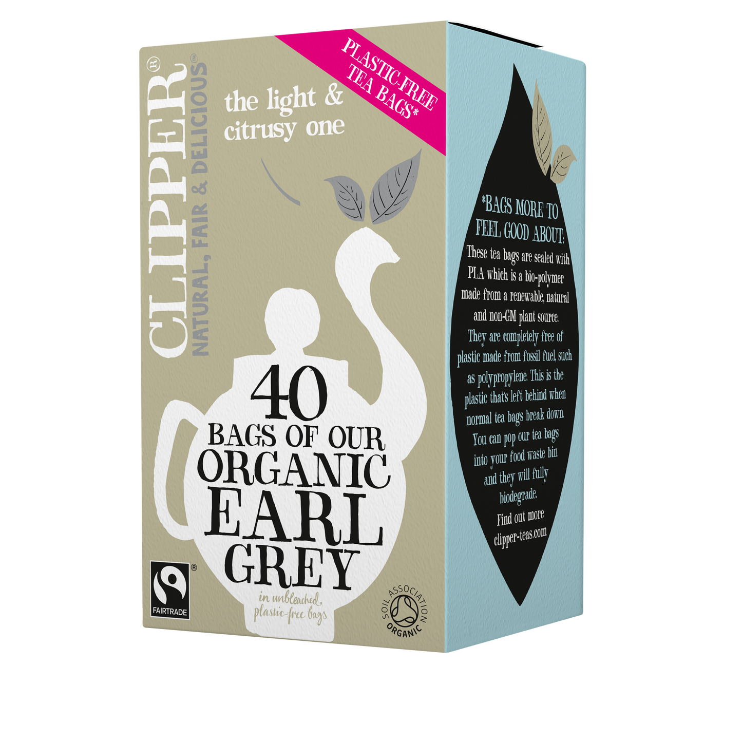 Clipper FTO Earl Grey Tea 40s