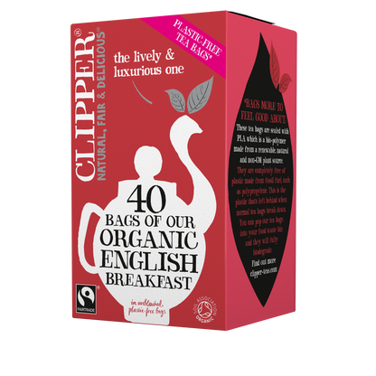 Clipper FTO English Breakfast Tea 40s