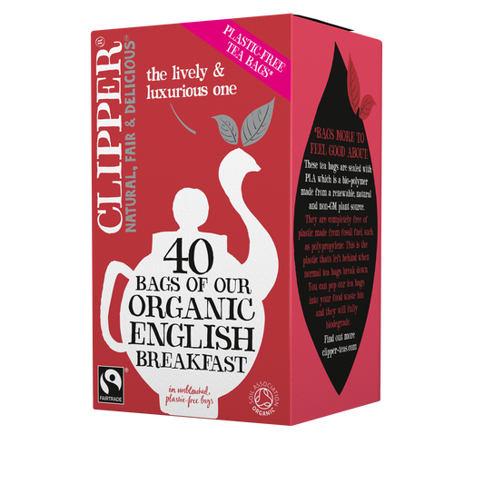 Clipper FTO English Breakfast Tea 40s