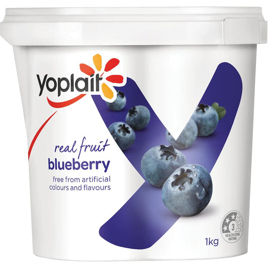 Yoplait Regular Yoghurt Blueberry 1kg