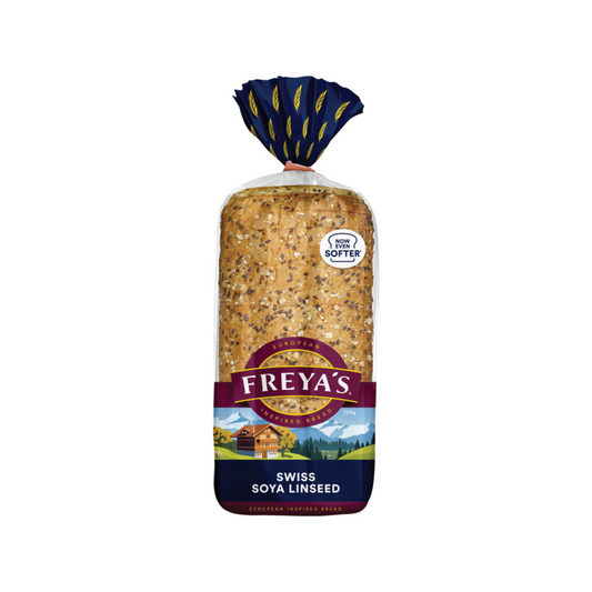 Freya's Bread Swiss & Linseed Toast 750g