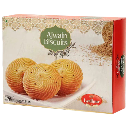 Lyallpur Ajwain Biscuit 350G