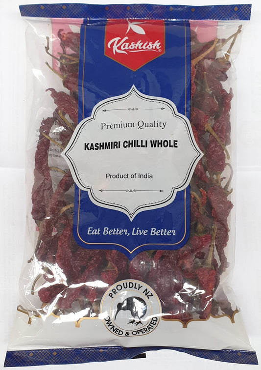Kashmiri Chilli Whole 200g (Kashish)