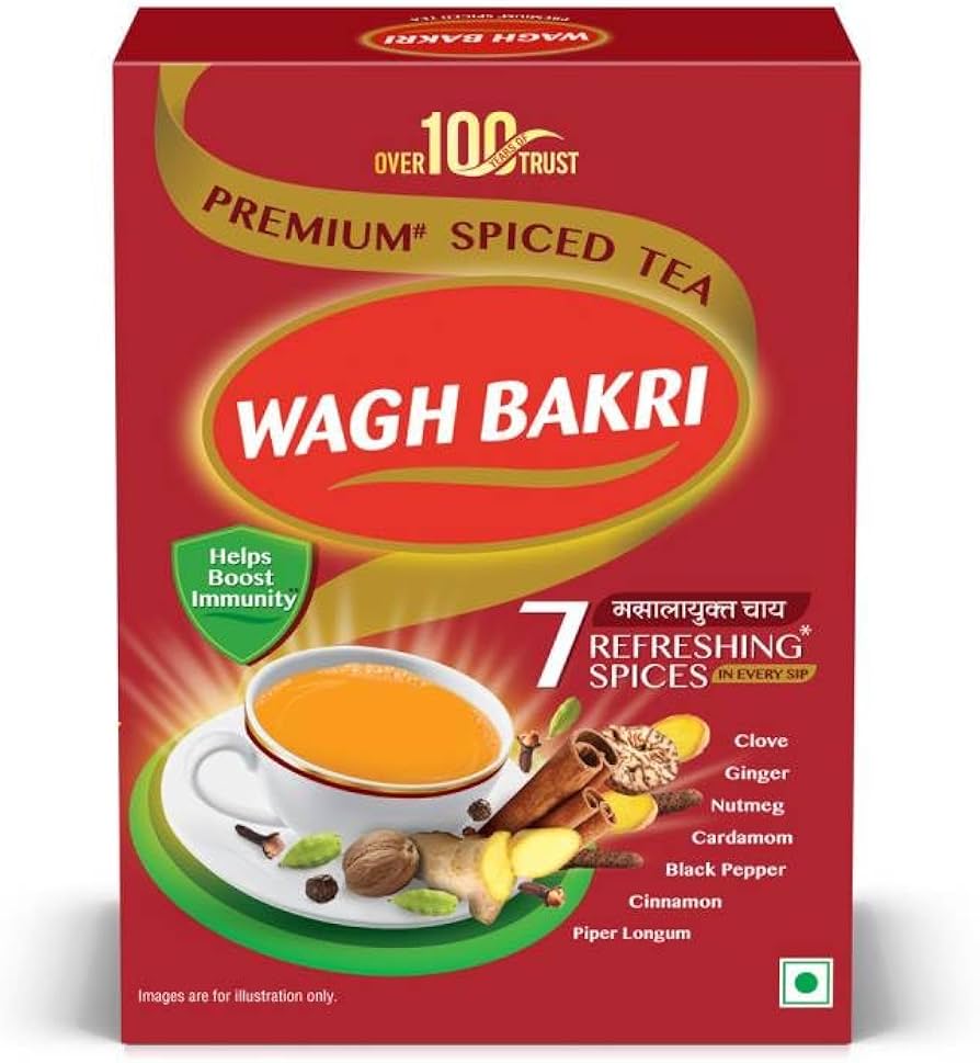 Wagh Bakri Masala Tea 500G