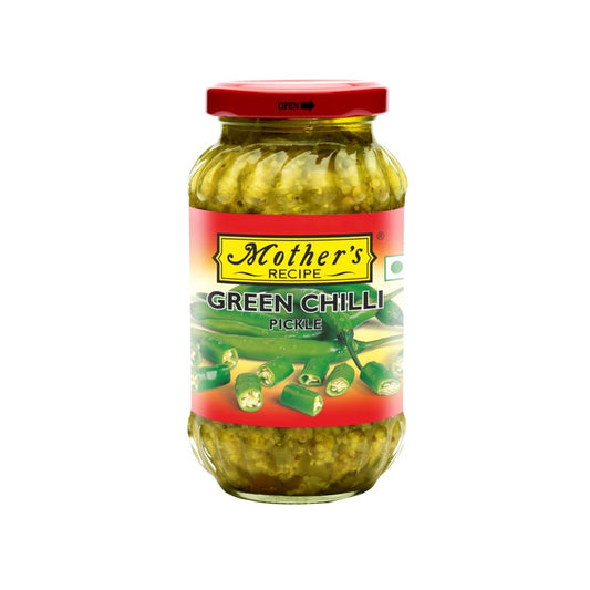Mothers Recipe Green Chilli Pickle 500g