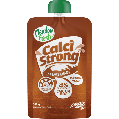 Meadow Fresh Dairy Food Caramel Chaos 100g