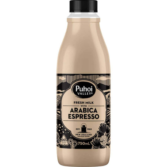 Puhoi Valley Flavoured Milk Espresso 750ml