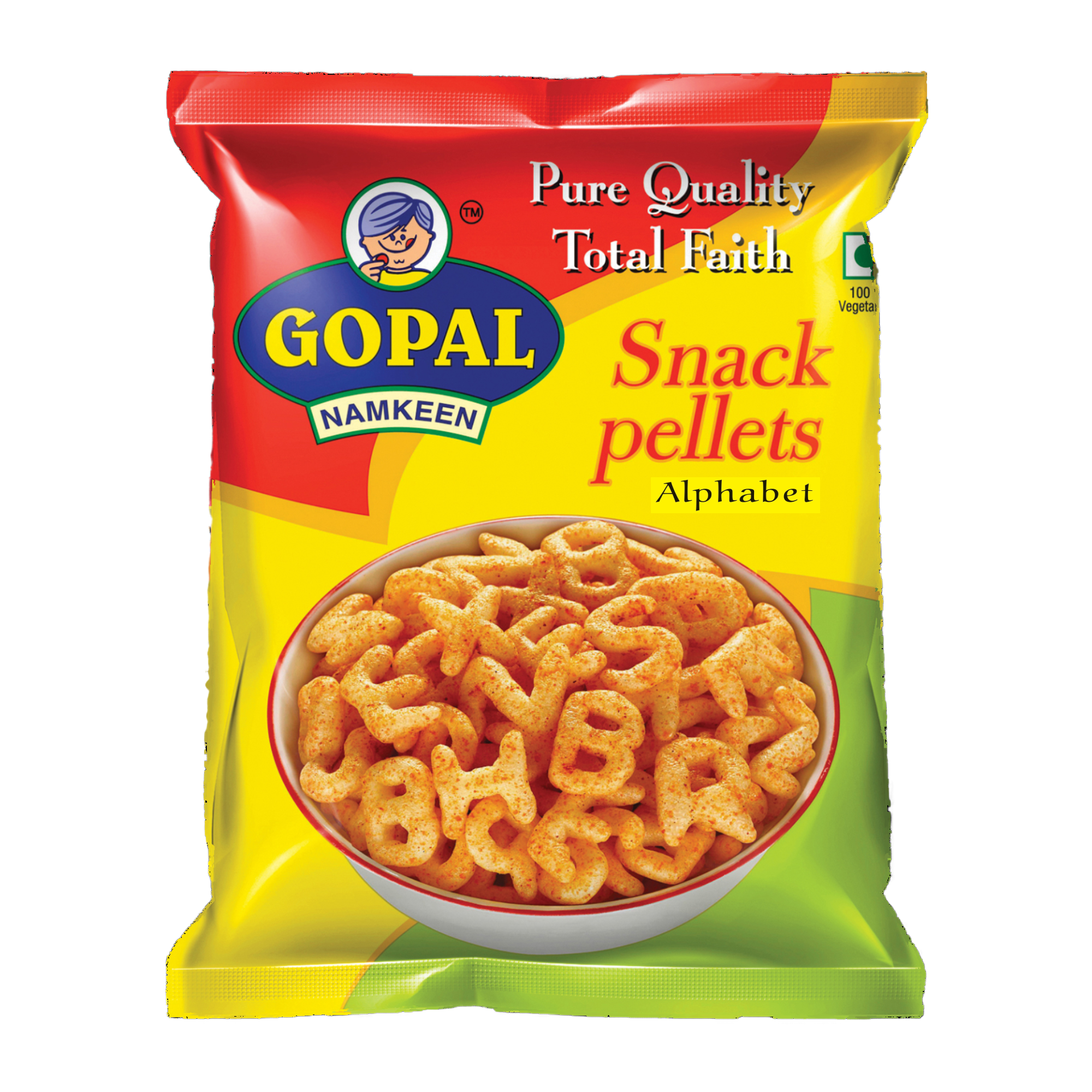 Gopal Snacks Sp Alphabet 85Gm