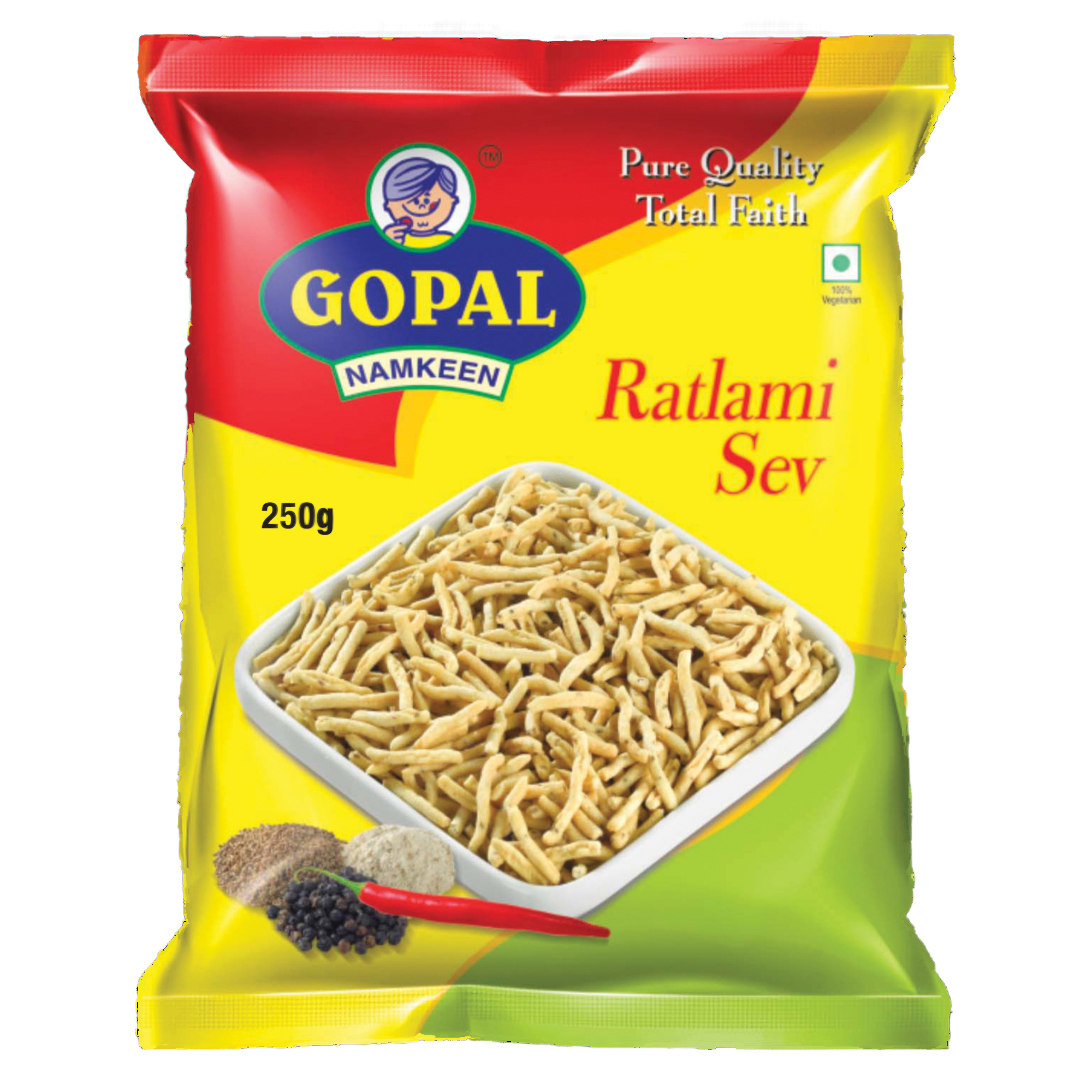 Gopal Snacks Ratlami Sev 250Gm