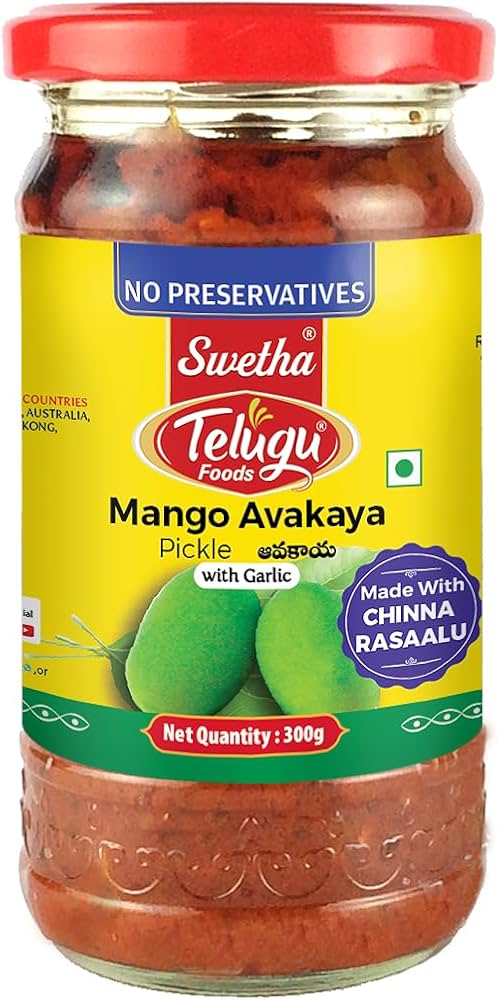 Mango Avakaya Pickle 300g (Telugu)