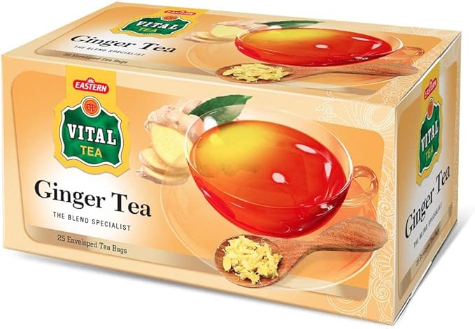 Vital Ginger Tea Bags (25 Tea Bags)
