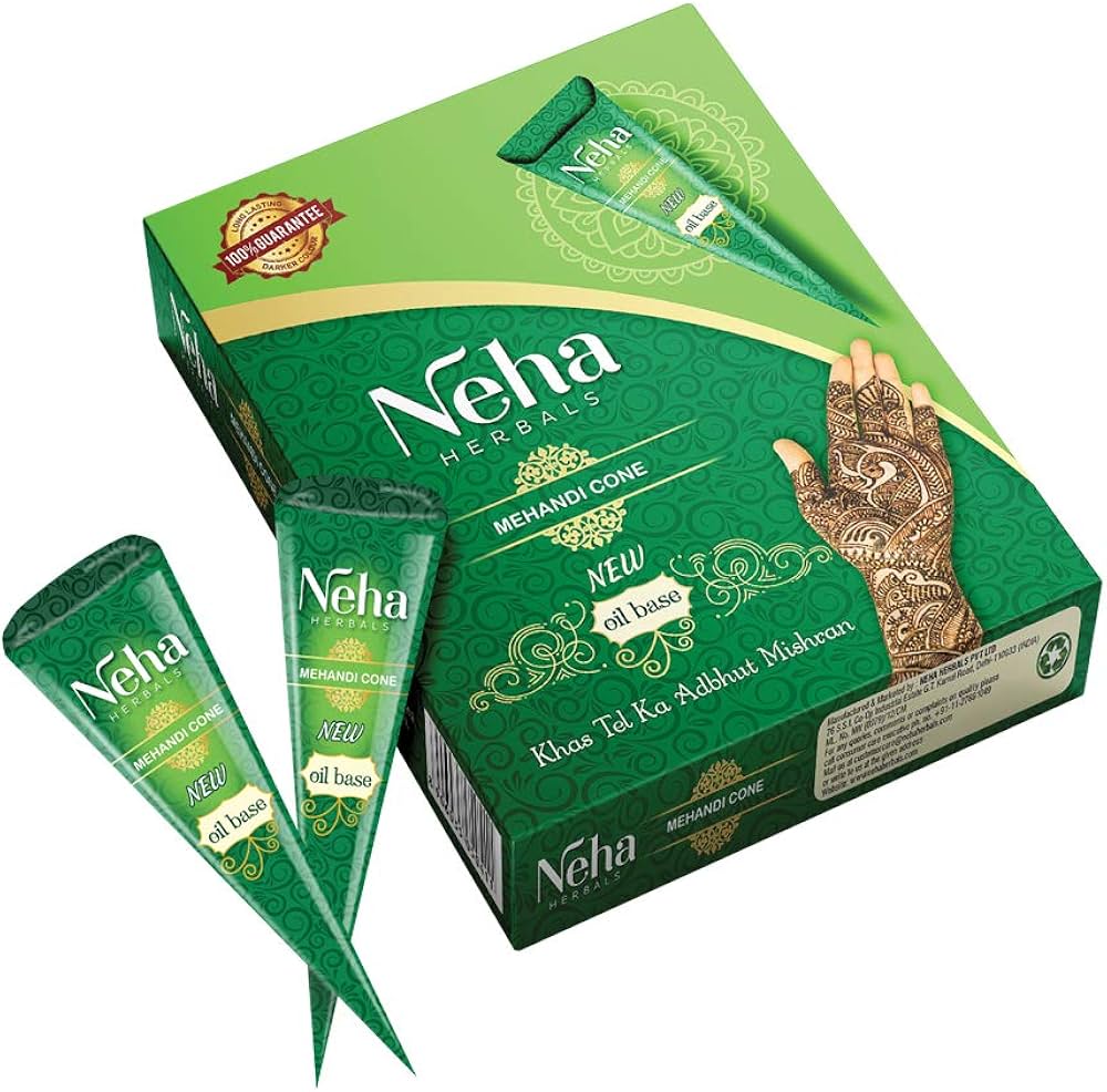 Neha Mehndi Cone 300G (One Cone)