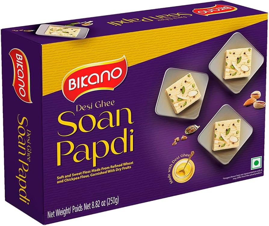  Bikano Sohan papri Desi Ghee - 250gm