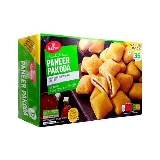 Frozen Haldirams Paneer Pakoda 340g