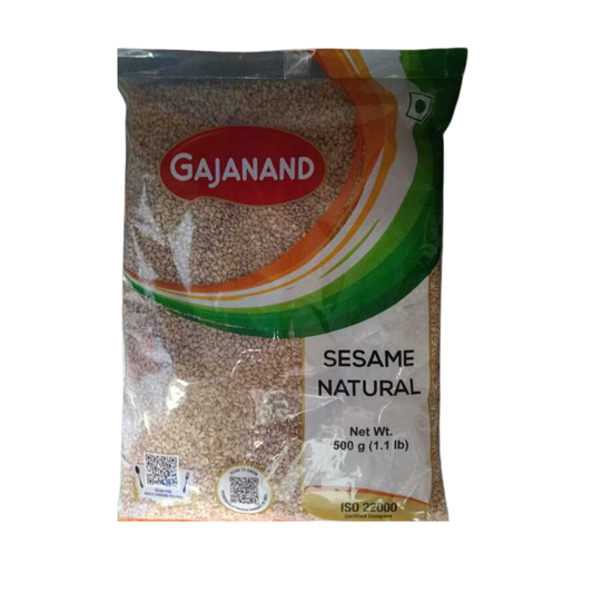Sesame Natural 500g (Gajanand)
