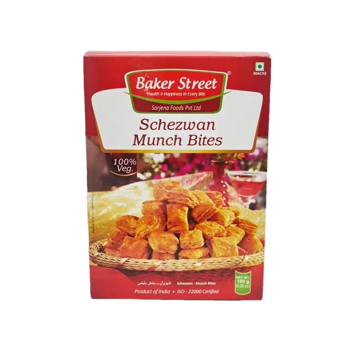 Bakers Street Munch Bites Schezwan 150G