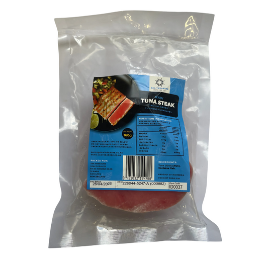 Frozen Raw Tuna Steak 160g