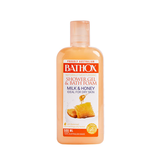 Bathox Shower Gel Milk & Honey 500ml