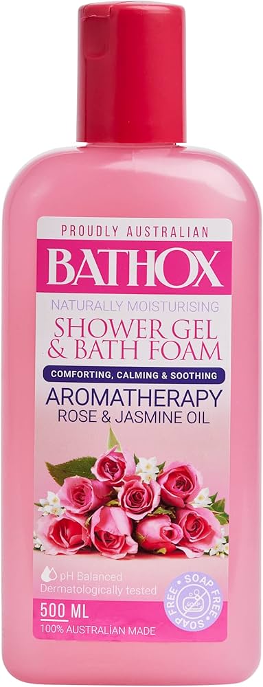Bathox Shower Gel Rose Jasimine Oil 500ml