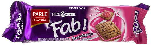 Parle Fab Strawberry 112g
