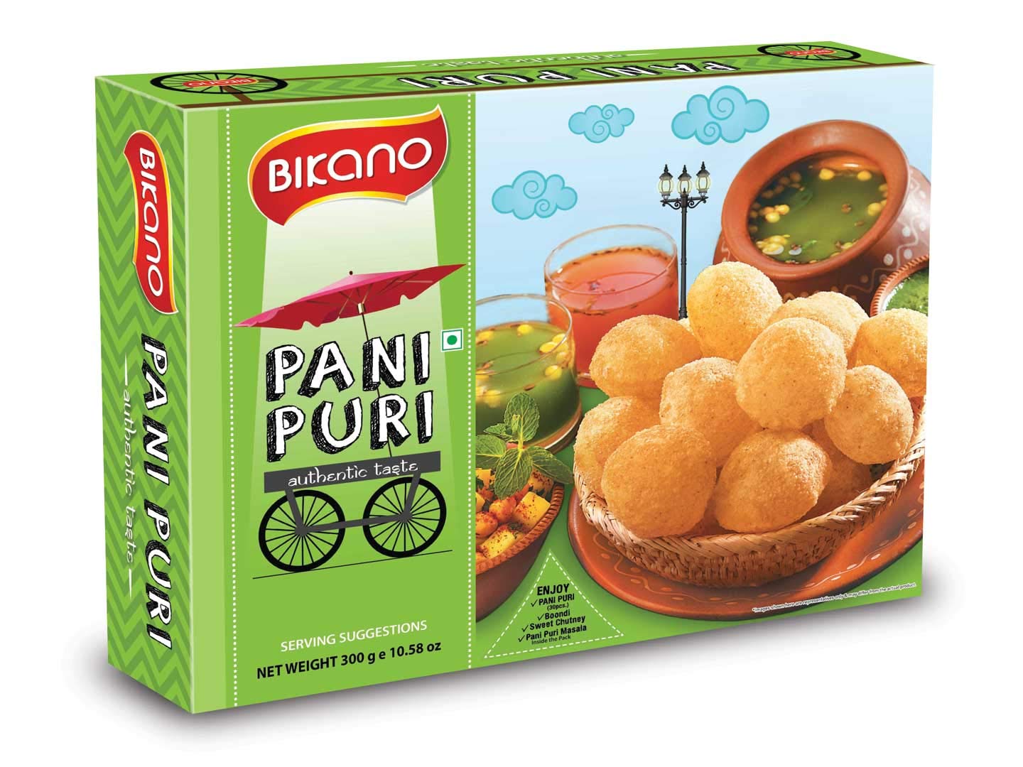 Bikano Pani Puri (Golgappe)-300g