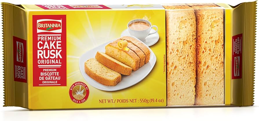 Britannia Cake Rusk 550g