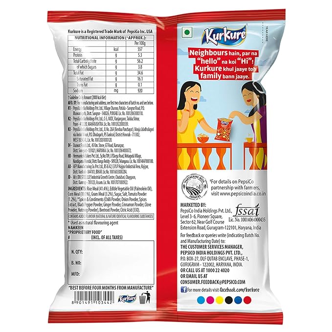 Kurkure Naughty Tomato 68g