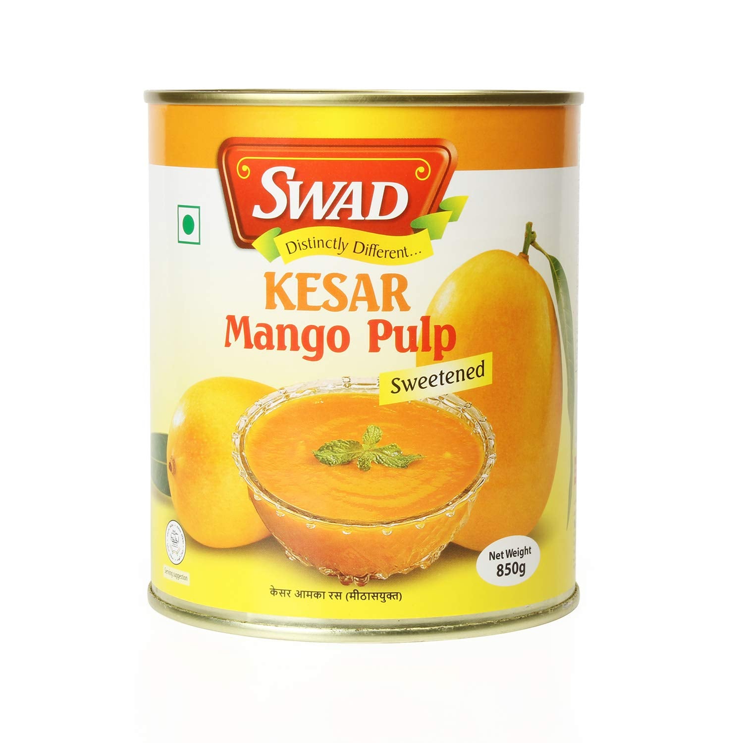 Swad Mango Pulp Kesar 850Gm