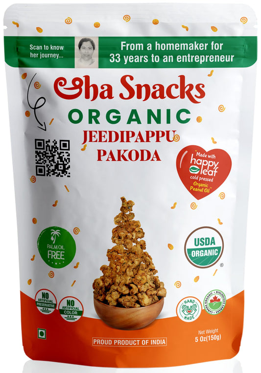 Aha Snacks Jeedipappu Pakoda 110g