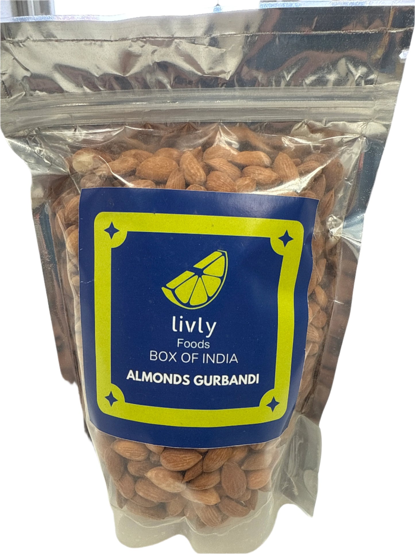 Almonds Gurbandi 500g (Livly Foods)