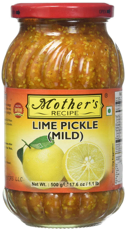 Mothers Recipe Lime Pickle Mild 500g