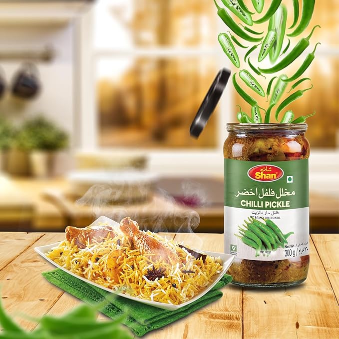 Shan Green Chilli Pickle -300g