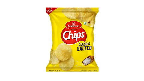 Chips Classic Salted 120g (Haldirams)