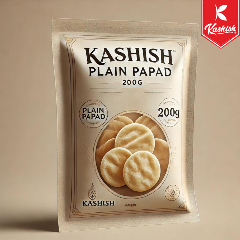 Kashish Plain Papad 5" 200G