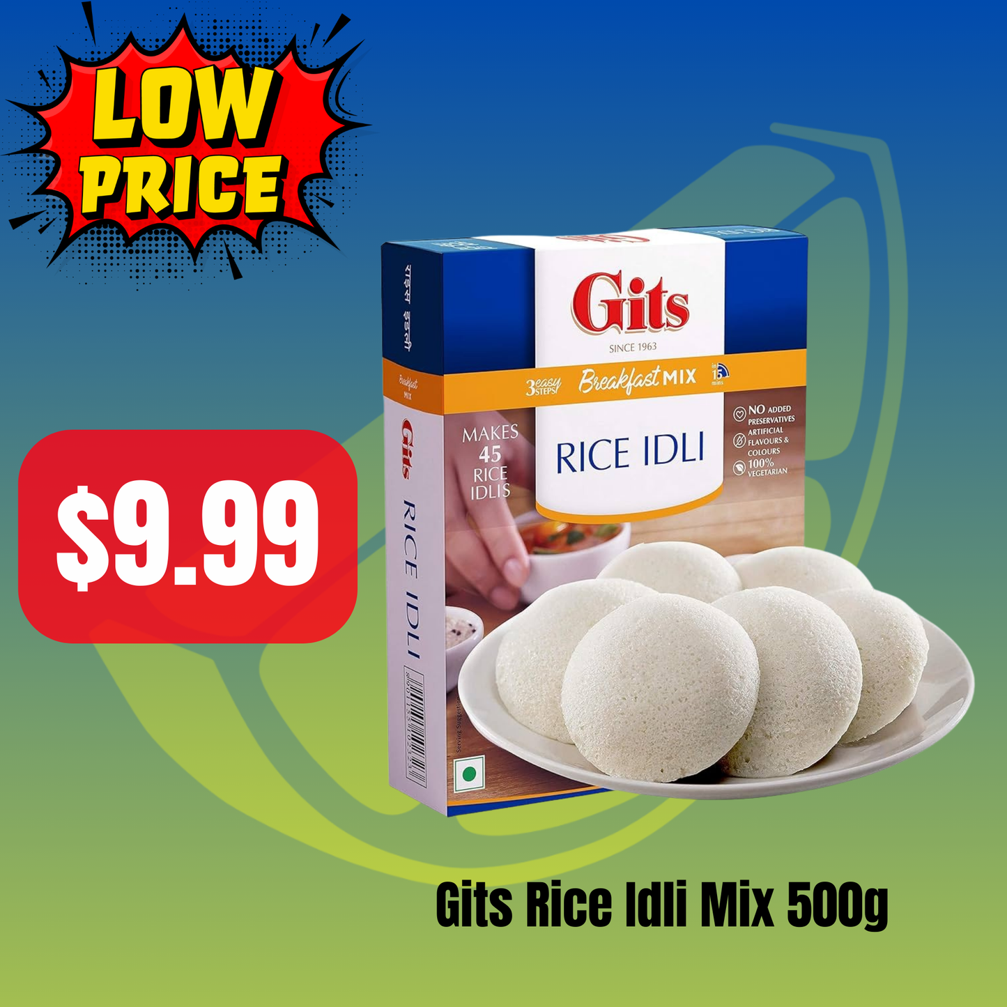 Gits Rice Idli Mix 500g