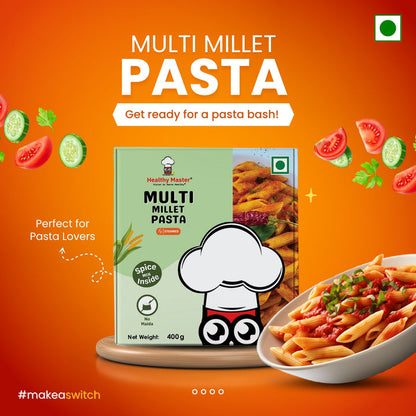 Multi Millet Pasta 400g (Healthy Master)